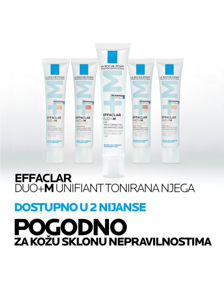 La Roche-Posay Effaclar Duo + M Tonirana trostruko korektivna njega protiv nesavršenosti