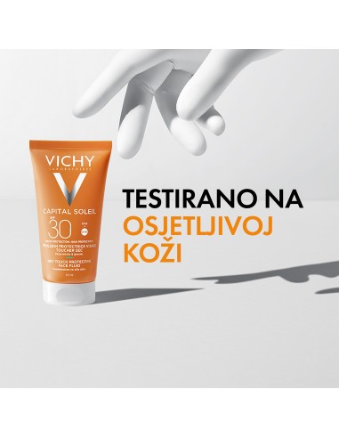 Vichy Capital Soleil Dry Touch Matirajući Fluid za sunčanje SPF 30