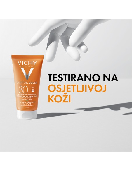Vichy Capital Soleil Dry Touch Matirajući Fluid za sunčanje SPF 30