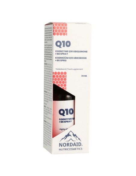 Nordaid Koenzim Q10 ubikinon + vitamin B6 sprej, dodatak prehrani