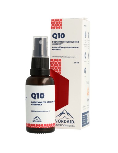 Nordaid Koenzim Q10 ubikinon + vitamin B6 sprej, dodatak prehrani