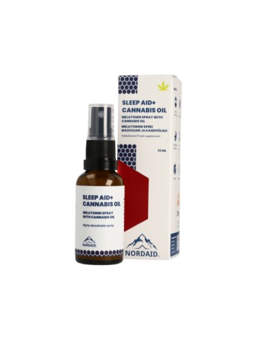 Nordaid Melatonin s uljem konoplje sprej, dodatak prehrani