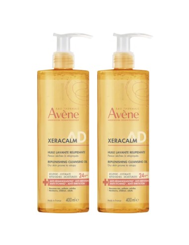 Avene Xeracalm A.D. Relipidirajuće ulje za čišćenje 1+1 Promo pakiranje