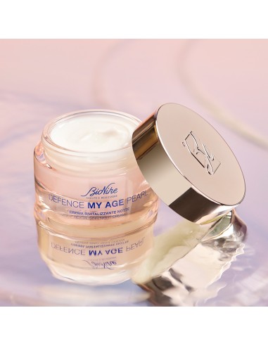 Bionike Defence My Age Pearl Noćna krema sa Skin Firming kompleksom za očuvanje mladenačkih kontura lica