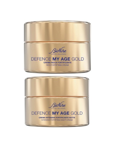 Bionike Defence My Age Gold Bogata krema + My Age Gold Bogata noćna krema Promo pakiranje