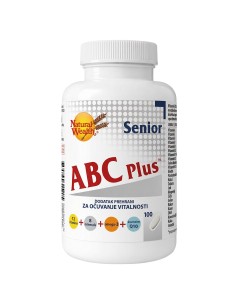 Natural Wealth ABC Plus Senior tablete, dodatak prehrani