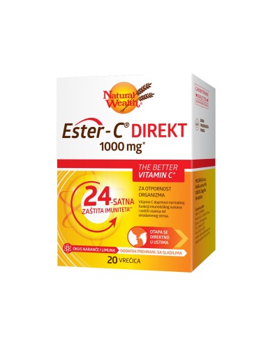 Natural Wealth Ester C direkt vrećice, dodatak prehrani