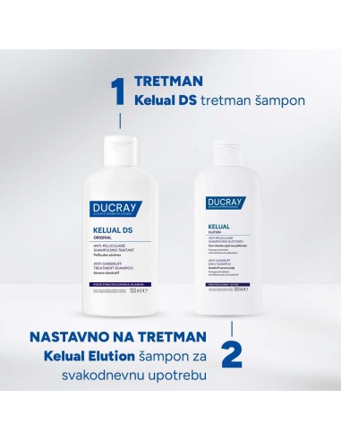 Ducray Kelual DS Original tretman šampon