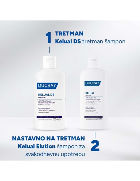 Ducray Kelual DS Original tretman šampon