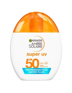 Garnier Ambre Solaire Super UV fluid za zaštitu od sunca, SPF50, visoka zaštita