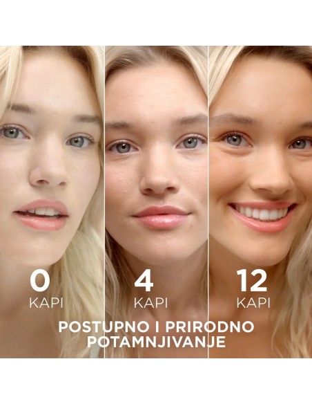 Garnier Ambre Solaire Natural Bronze serum za samotamnjenje lica