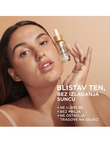 Garnier Ambre Solaire Natural Bronze serum za samotamnjenje lica