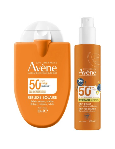 Avene Sun Reflexe Solaire Emulzija SPF 50+ + Dječji sprej SPF 50+ Promo pakiranje