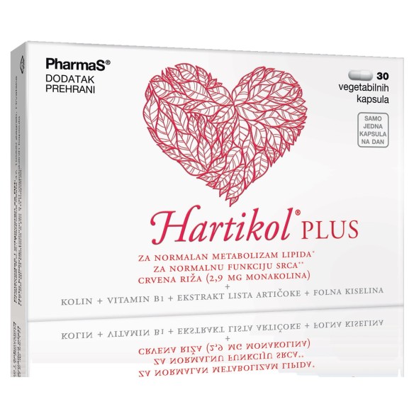 PharmaS Hartikol plus kapsule 2+1...