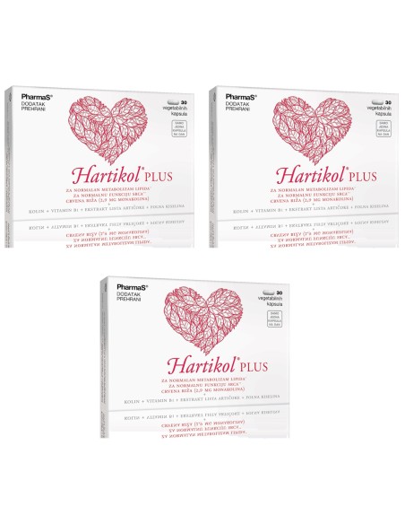 PharmaS Hartikol plus kapsule 2+1 PROMO, dodatak prehrani