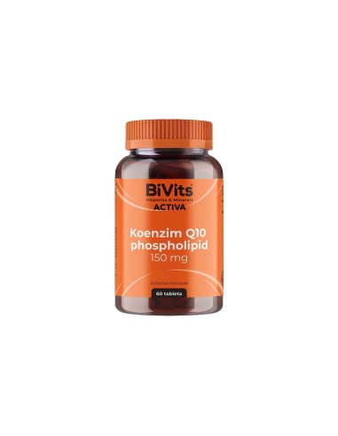 BiVits Activa Koenzim Q 10 phospholipid 150 mg tablete, dodatak prehrani