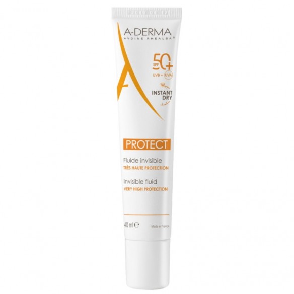 A-derma Protect Nevidljivi fluid SPF50+