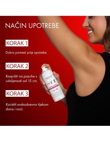 Vichy Clinical control antiperspirant sprej protiv znojenja