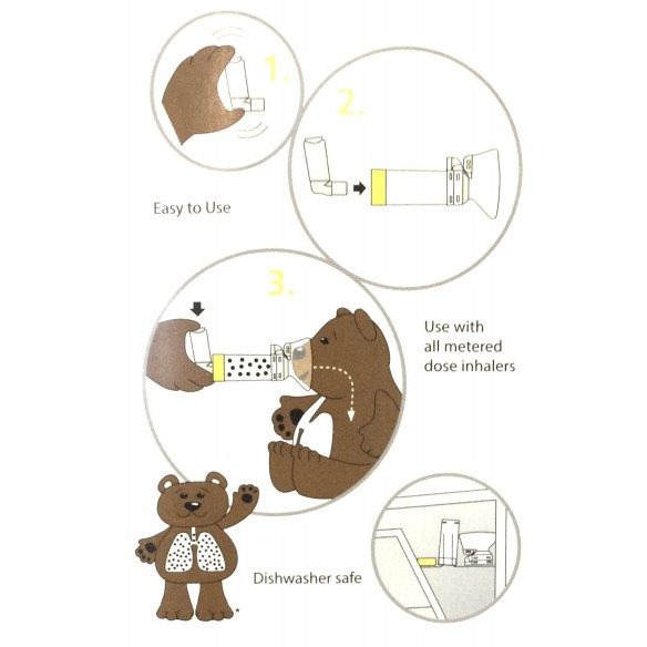 Flow-Vu Aerochamber Plus s dječjom...