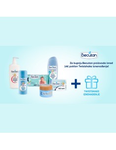 Twistshake iznenađenje POKLON uz Becutan kozmetiku iznad 14€