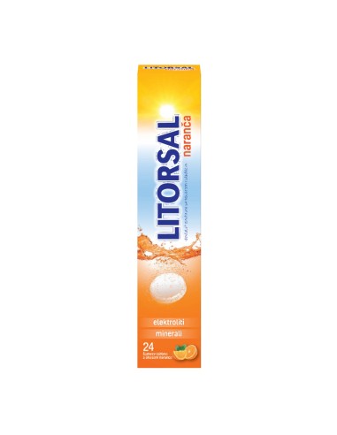 Litorsal šumeće tablete s okusom naranče, dodatak prehrani