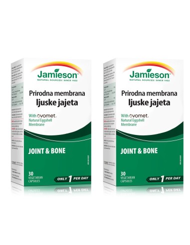 Jamieson Joint & Bone Prirodna membrana ljuske jajeta kapsule 1+1 PROMO, dodatak prehrani