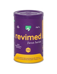Revimed Stevia Fe Forest Berries, dodatak prehrani