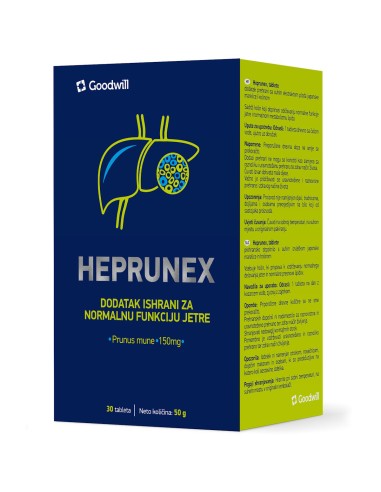 Goodwill Heprunex tablete, dodatak prehrani