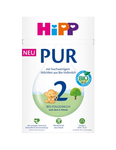 Hipp PUR 2 Prijelazna mliječna hrana (nakon 6. mjeseca)