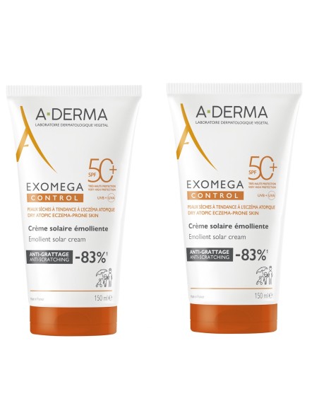 A-Derma Exomega Control SPF 50+ 1+1 PROMO