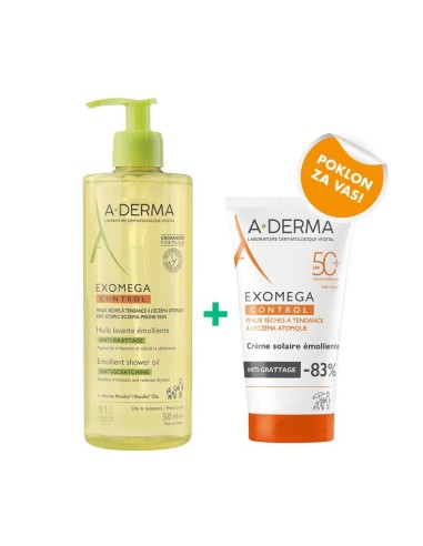 A-derma Exomega Control Emolijentno...