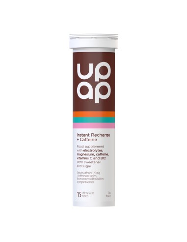 UpAp Instant Recharge + Caffeine šumeće tablete, dodatak prehrani