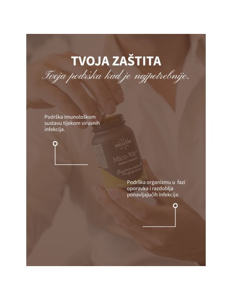 Hifas da Terra Mico-Vir+ kapsule, dodatak prehrani