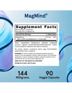 Jarrow Formulas Magmind Magnezij L-treonate, dodatak prehrani 2