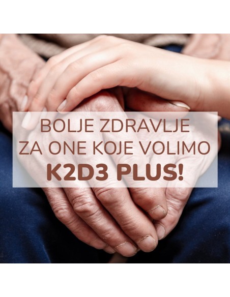 Herba Croatica K2 D3 Plus kapsule, dodatak prehrani