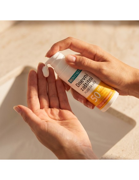 Biovitalis Dnevni zaštitni fluid za lice SPF 50