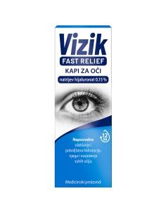 Vizik kapi za oči Fast Relief 2