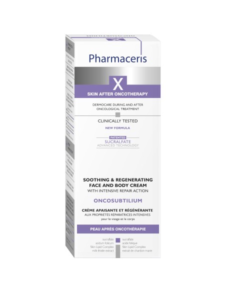 Pharmaceris X Oncosubtilium Umirujuća regenerirajuća krema za lice i tijelo sa intenzivnim učinkom obnove kože