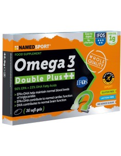 NamedSport Omega 3 Double Plus kapsule, dodatak prehrani