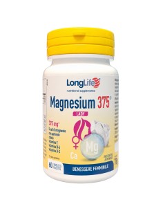 LongLife Magnezij 375 Lady tablete, dodatak prehrani