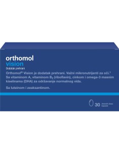 Orthomol Vision kapsule, dodatak prehrani