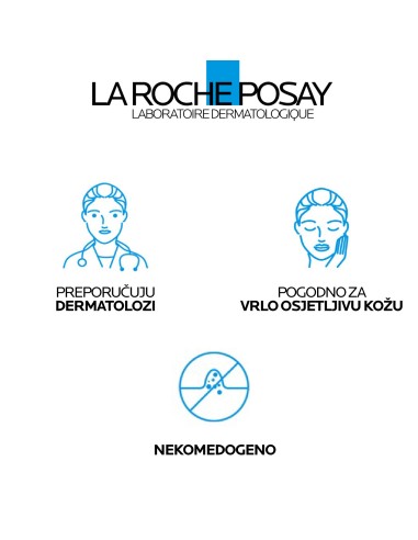 La Roche-Posay Effaclar Pjenušavi gel za čišćenje masne, osjetljive kože sklone aknama