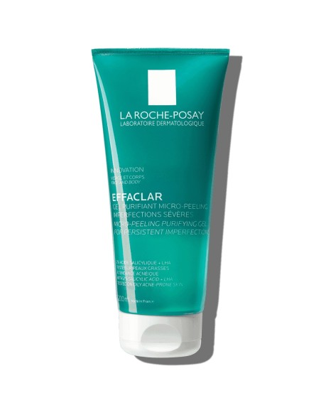 La Roche-Posay Effaclar Pročišćavajući mikro-piling gel za čišćenje lica i tijela, za masnu kožu