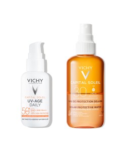 Vichy Capital Soleil SPF rutina za preplanuli i blistavi ten