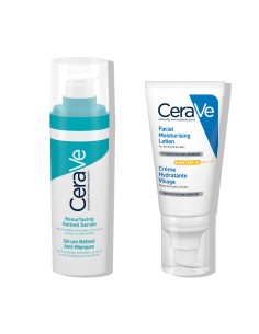 CeraVe Retinol rutina za smanjenje nepravilnosti i ujednačen ten