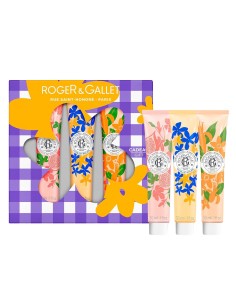 Roger & Gallet Trio Set kreme za ruke Smokva/Vanilija/Neroli Promo pakiranje