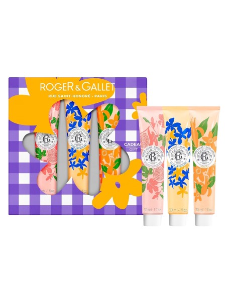 Roger & Gallet Trio Set kreme za ruke Smokva/Vanilija/Neroli Promo pakiranje