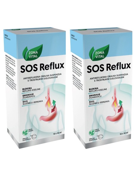 Zona Vital SOS Reflux vrećice 1+1 PROMO