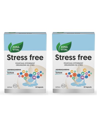 Zona Vital Stress free kapsule 1+1 PROMO, dodatak prehrani