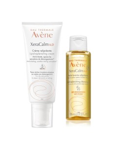 Avene Xeracalm A.D. Krema za relipidaciju + Relipidirajuće ulje za čišćenje Promo pakiranje